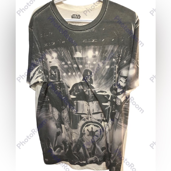Star Wars Fifth Sun T-Shirt Rare XL 2013 Band Darth Vader all over print - Picture 1 of 9